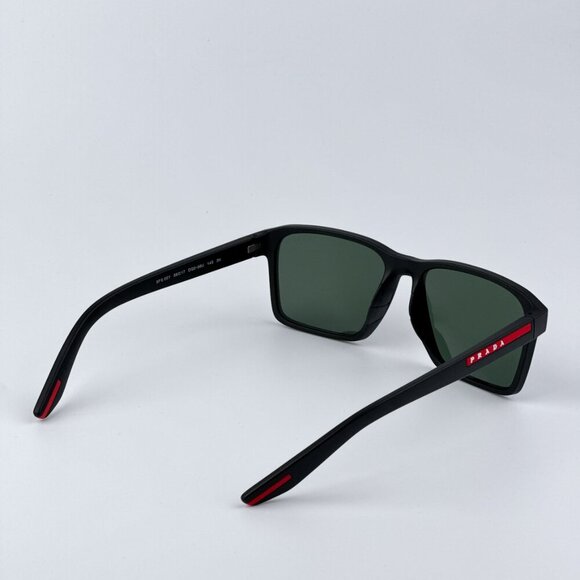 Prada Linea Rossa PS05YS DG006U BRAND NEW Sunglasses Black Rubber Unisex - Picture 5 of 10